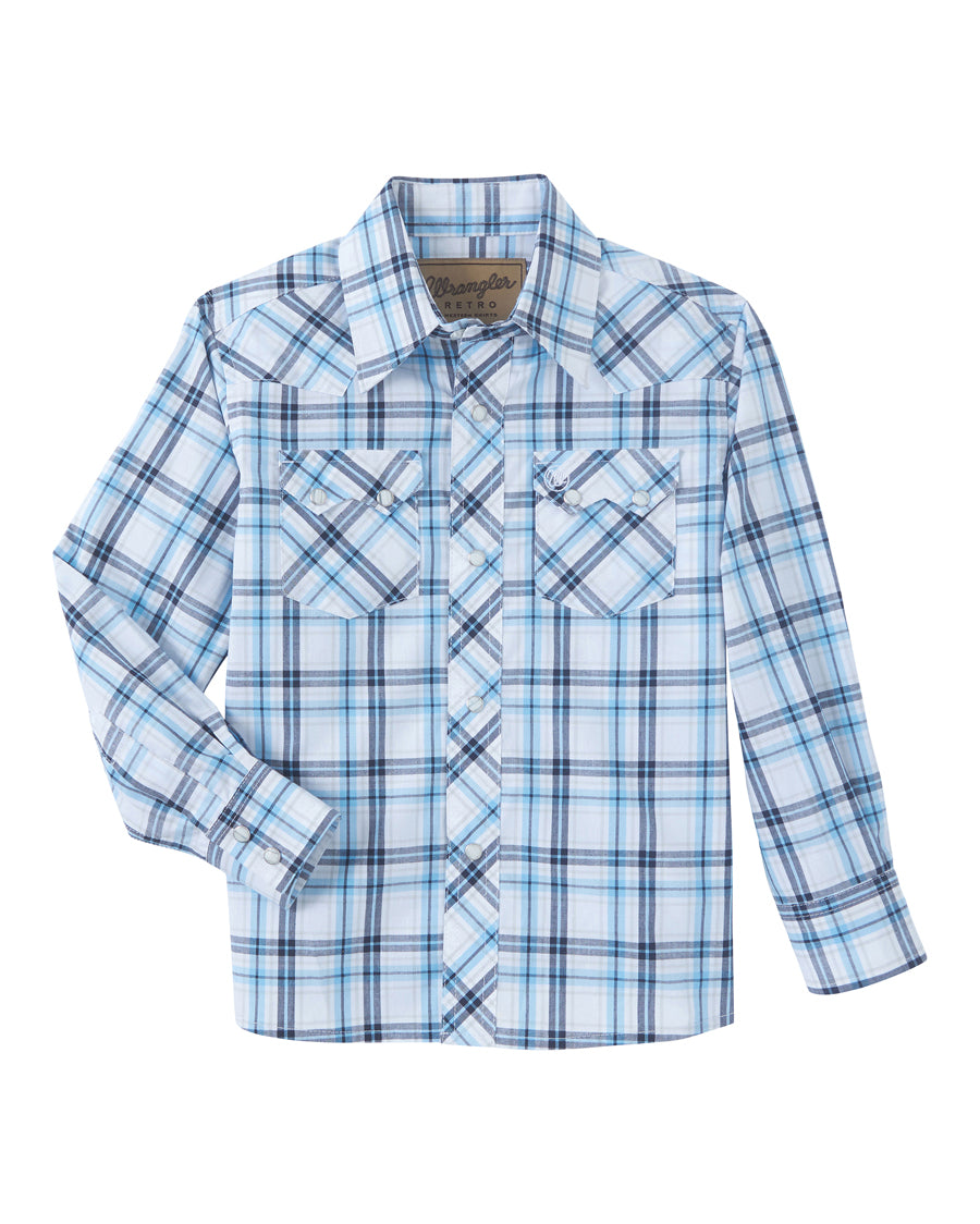 Boys' Retro Long Sleeve Shirt