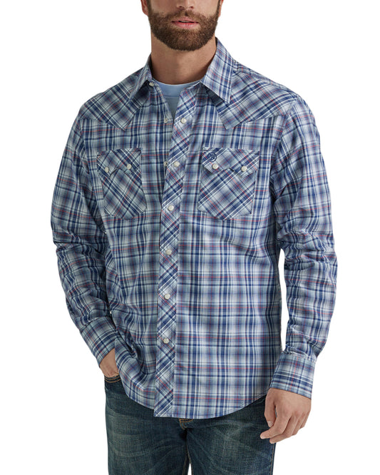 Men's Retro Long Sleeve Shirt