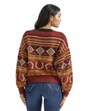 Women's Retro Punchy Crew Sweater