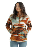 Women's Retro Punchy Sherpa Pullover