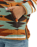 Women's Retro Punchy Sherpa Pullover