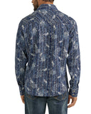 Men's Modern Fit Retro Premium Long Sleeve Shirt