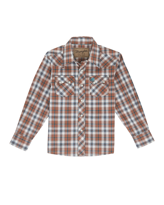 Boys' Retro Long Sleeve Shirt