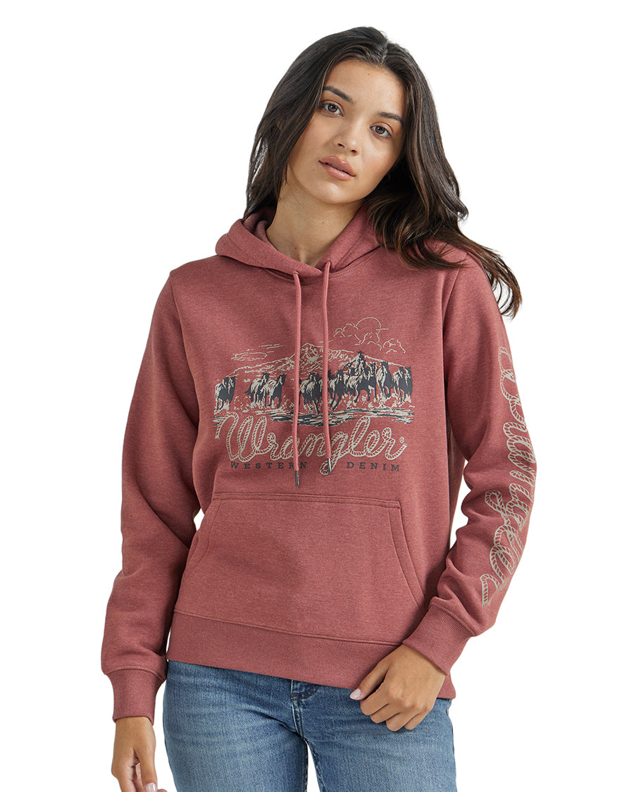 Women's Regular Fit Retro Hoodie