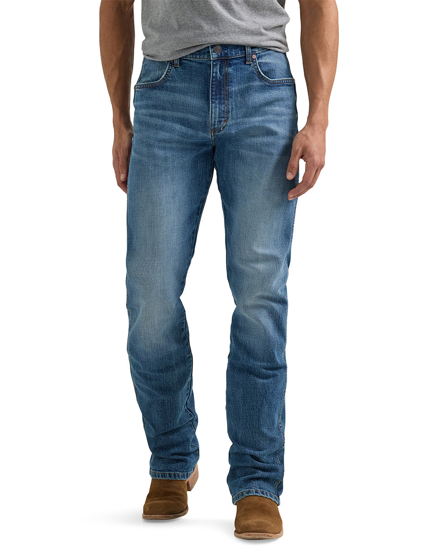 Men's Retro Slim Bootcut Jeans