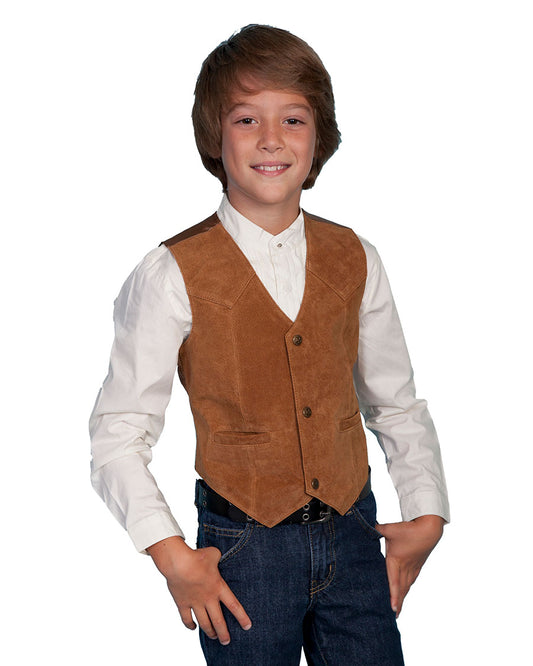 Kids' Boar Suede Vest