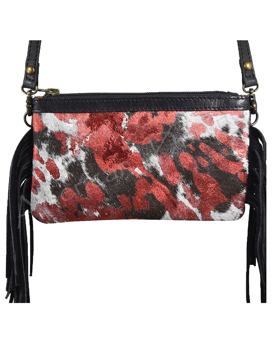 Women's Hair-On Small Crossbody Purse