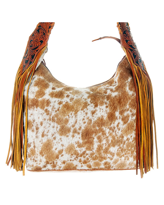 Women's Hair-On Cowprint Purse