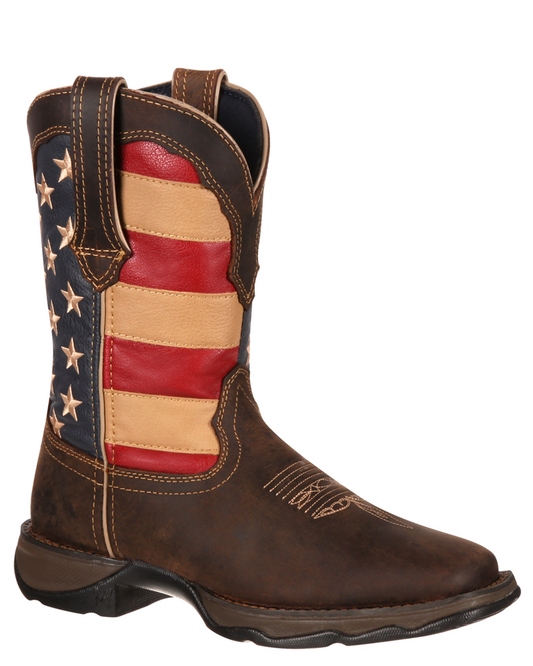 Womens Lady Rebel Patriotic Boots