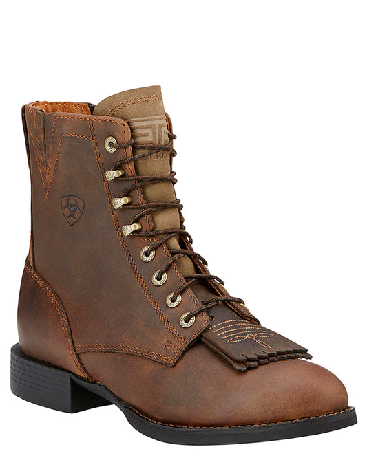 Womens Heritage Lacer Boots - Brown