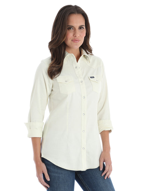 Women's Surged Hem Western Shirt