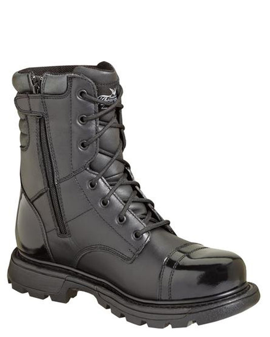 Mens GEN-Flex2 8" Side-Zip Lace-Up Boots