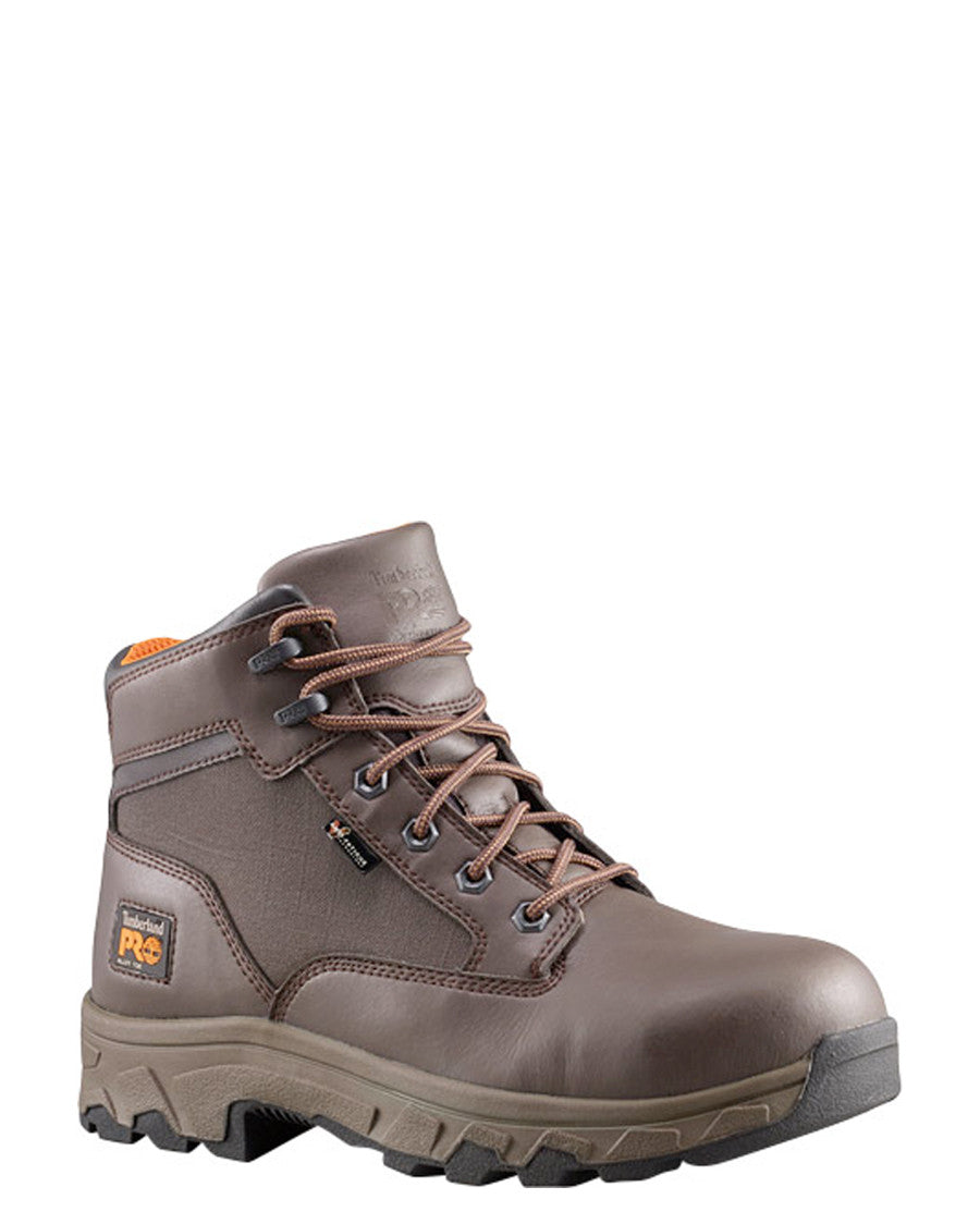 Mens Pro Linden 6" Alloy Lace-Up Boots