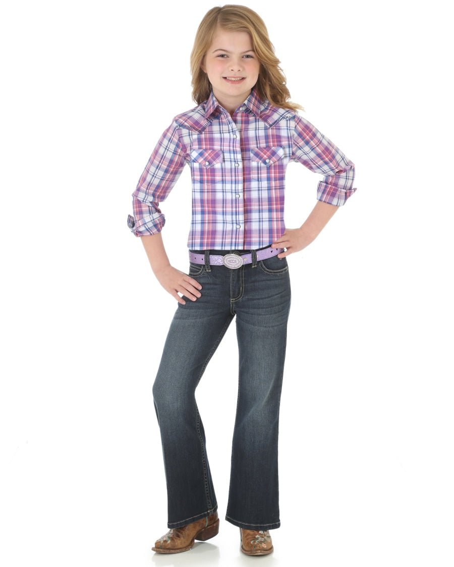 Girls' REAL Ropey Rose Shirt – Skip's Western Outfitters