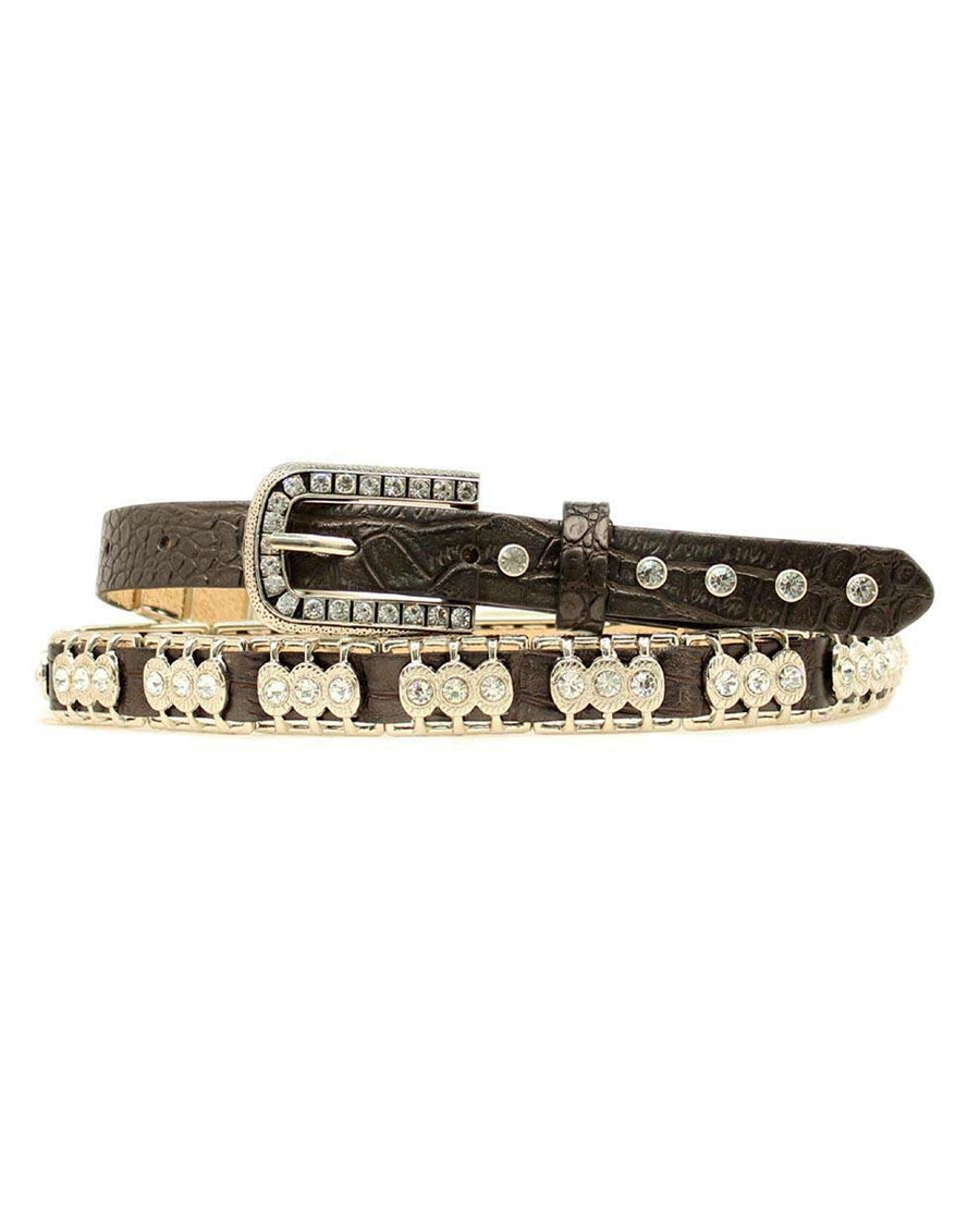 Women's Rhinestone Western Belt