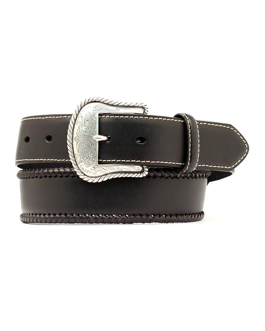 Mens Lace Edge Belt