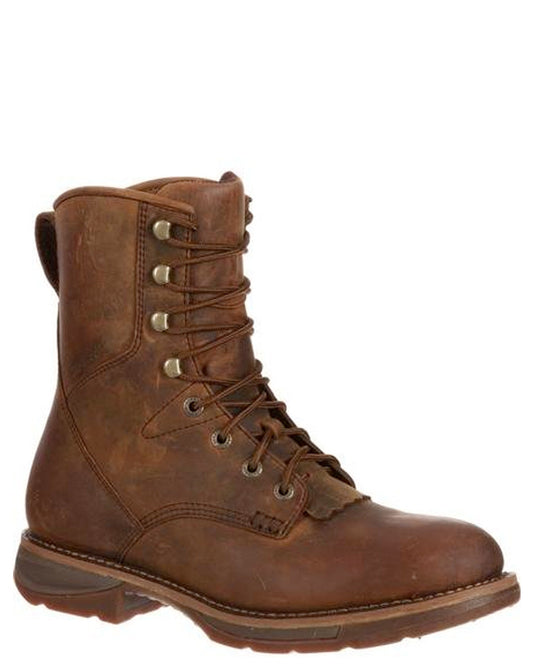 Mens Waterproof Steel-Toe Lacer Boots