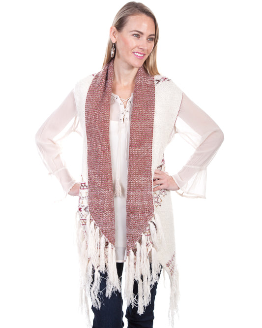 Women's Sleeveless Knit Cardigan