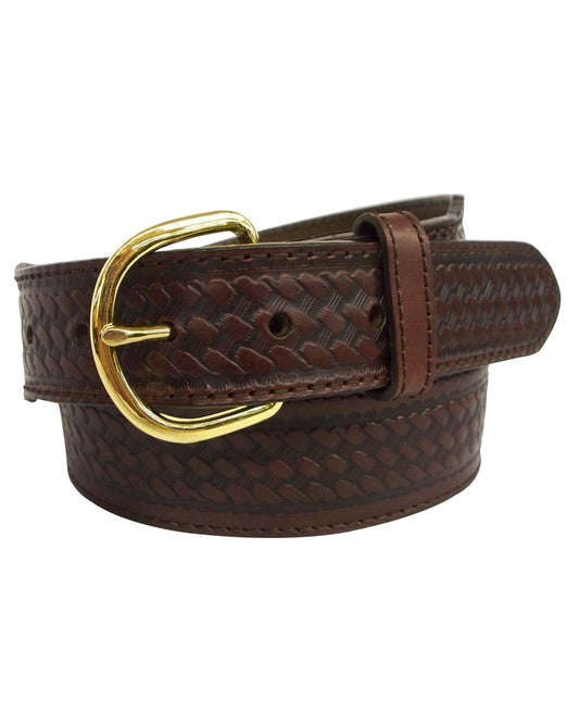 Mens Basket Weave Belt