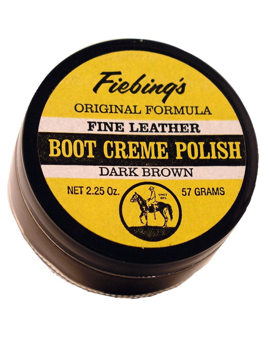 Boot Creme 2.5 oz - Dark Brown