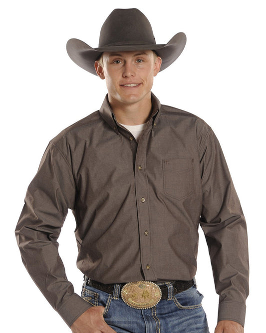 Mens Tuf Cooper Performance Western Shirt