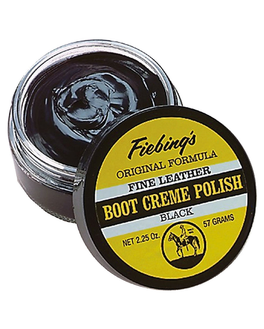 Boot Creme 2.5 oz - Black