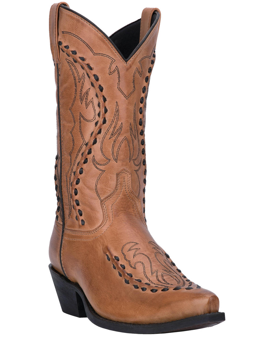 Mens Laramie Bucklace Boots - Tan