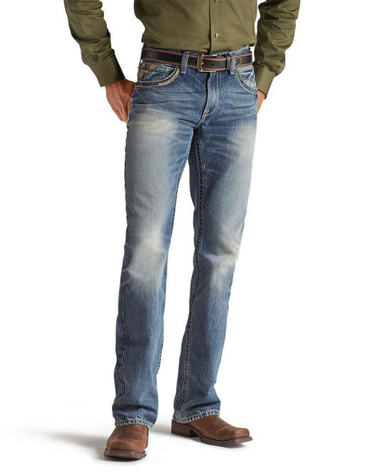 Mens M5 Low-Rise Gambler Jeans