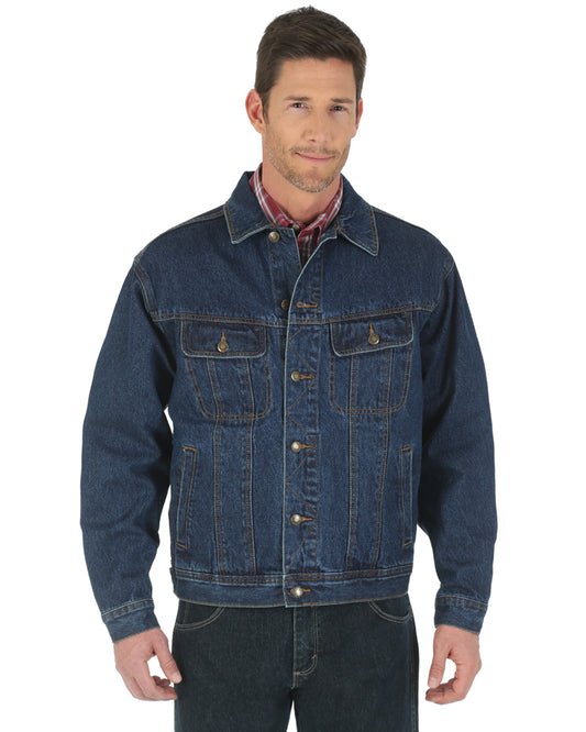 Mens Rugged Wear Denim Jacket