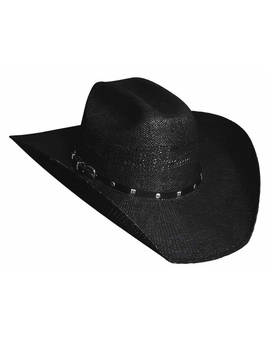 Bullhide Black Arrow 20X Bangora Straw Hat