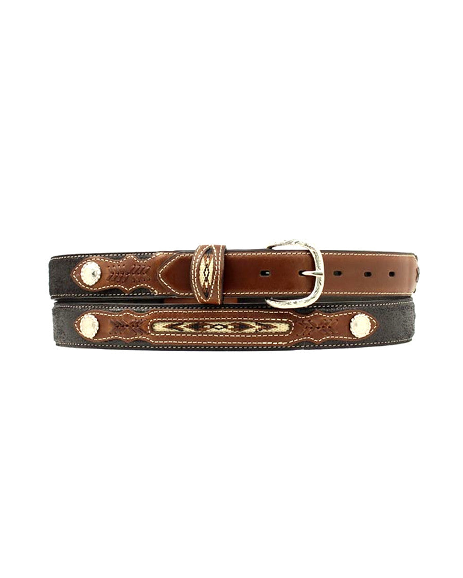 Kids Leather Belt - Black