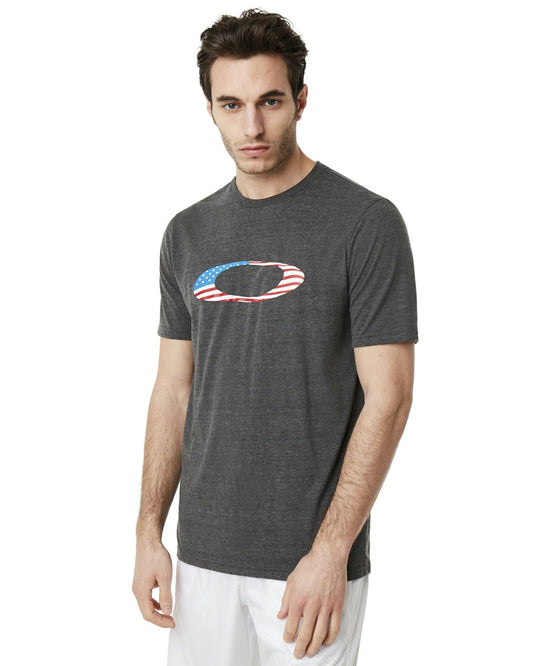 Men's Ellipse USA T-Shirt - Black