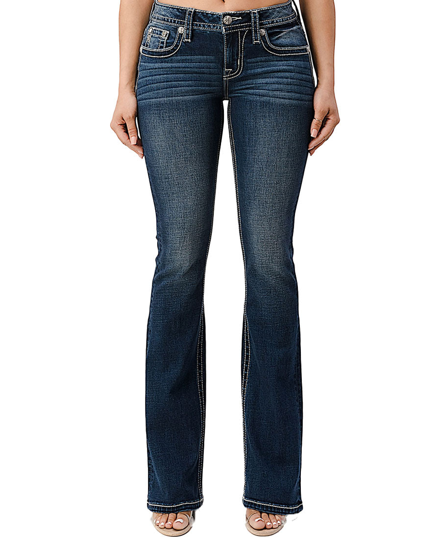 Women's Hide and Wing Bootcut Jeans