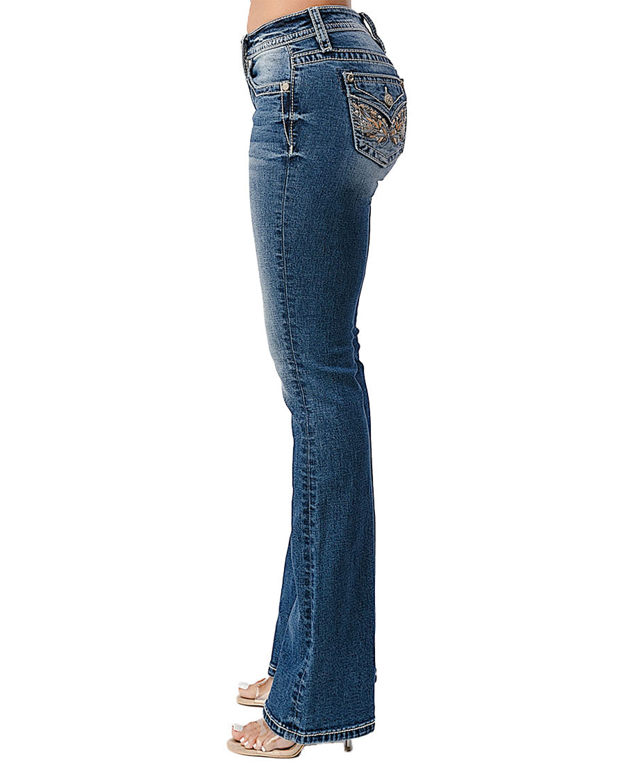 Women's Winged Madness Bootcut Jeans