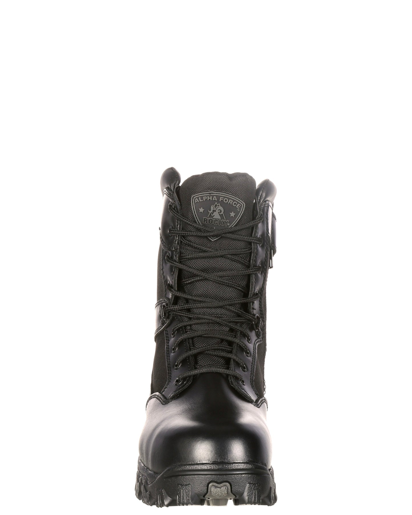 Men's Alpha Force Zipper Waterproof Public Service Boots