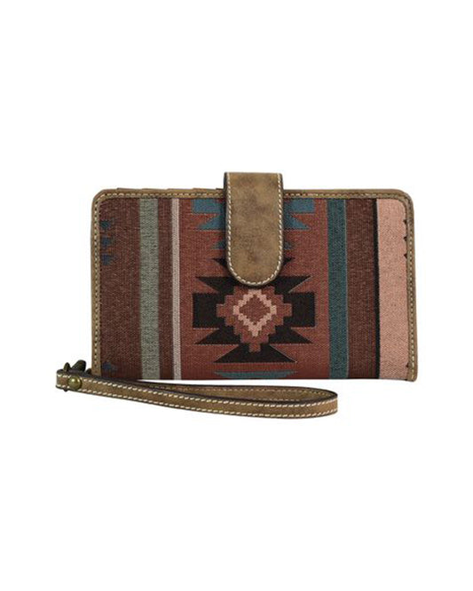 Women's Slim Aztec Jacquard Wallet