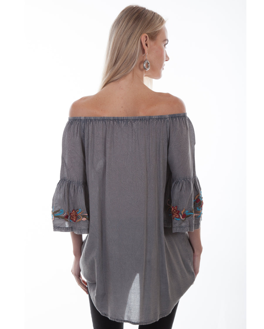 Women's Off The Shoulder Long Sleeve Blouse