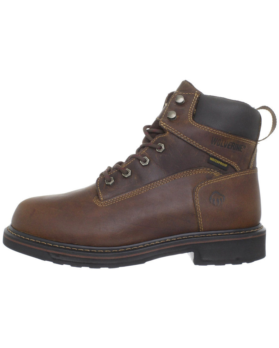 Mens Brek 6" Waterproof Lace-Up Boots