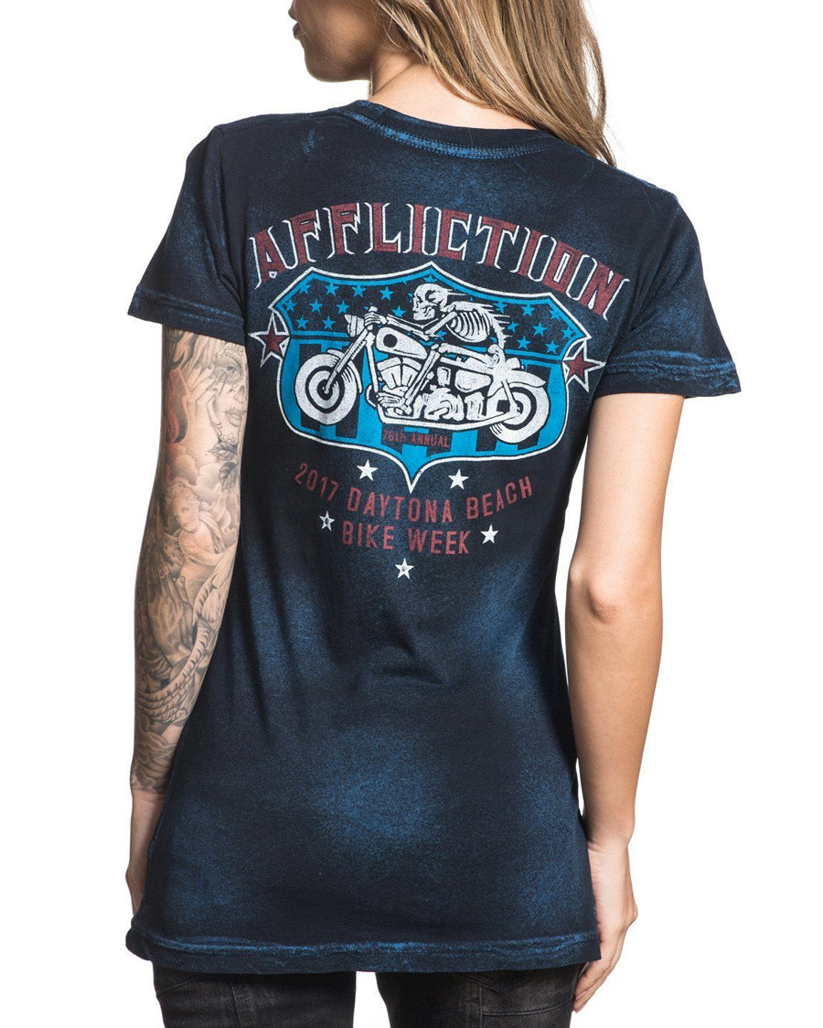 Womens Bike Week 2017 T-Shirt