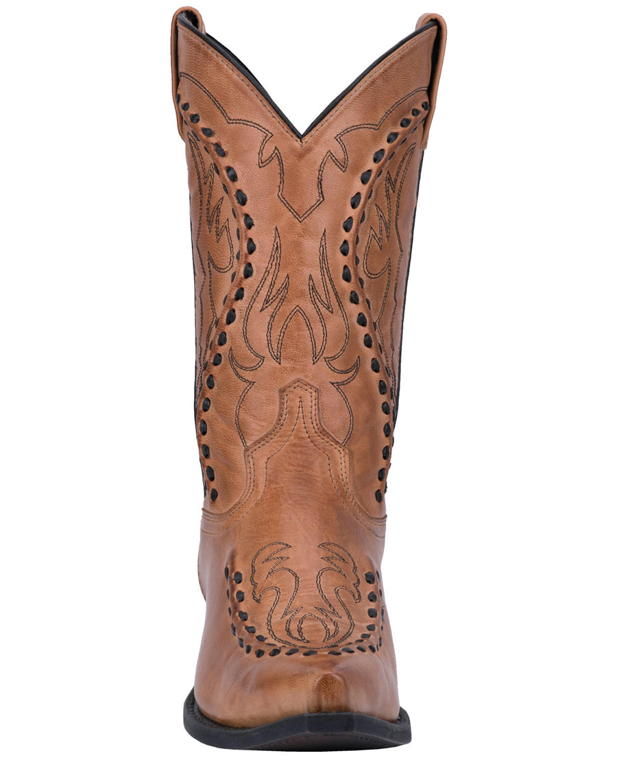 Mens Laramie Bucklace Boots - Tan