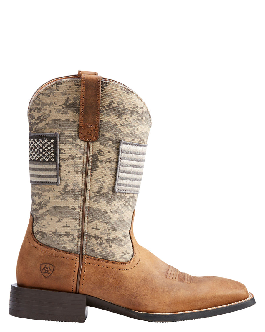 Mens Sport Patriot Boots - Sage