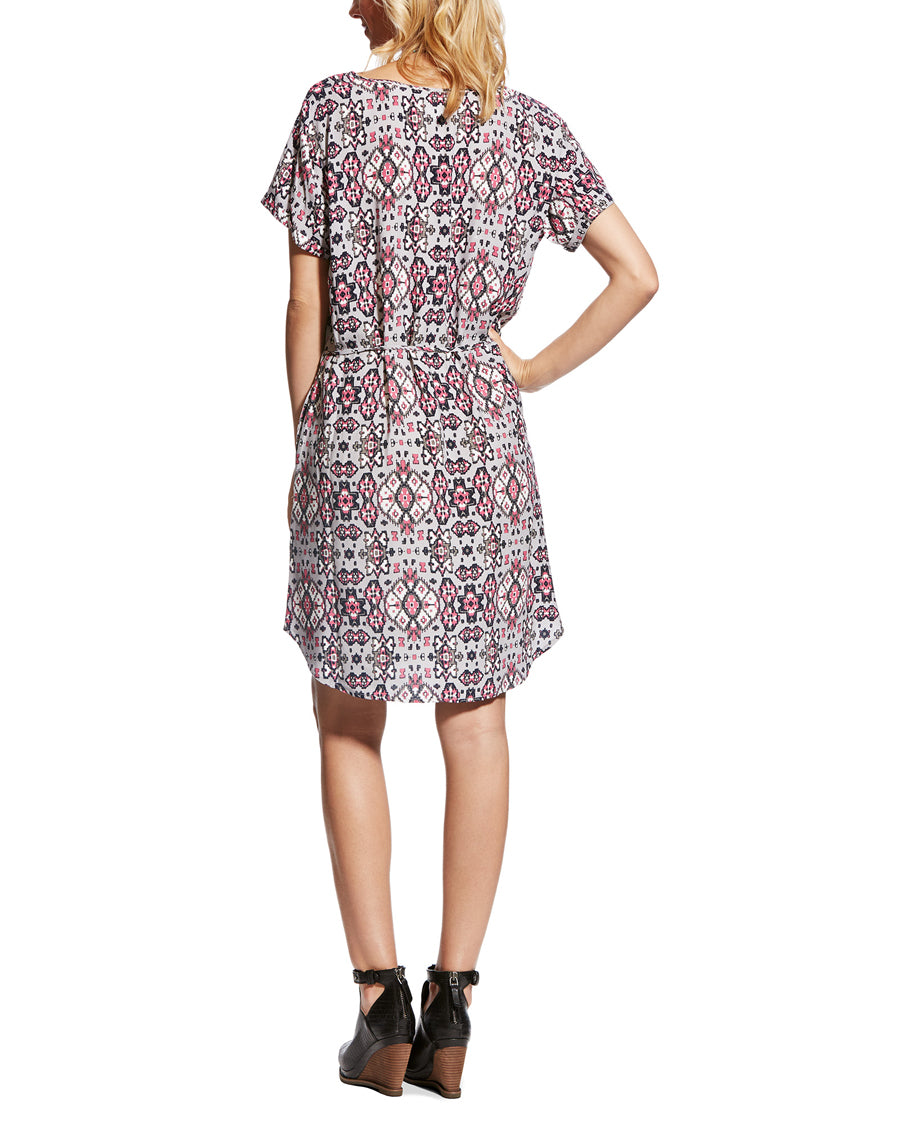 Womens Paula Aztec Pocket Dress