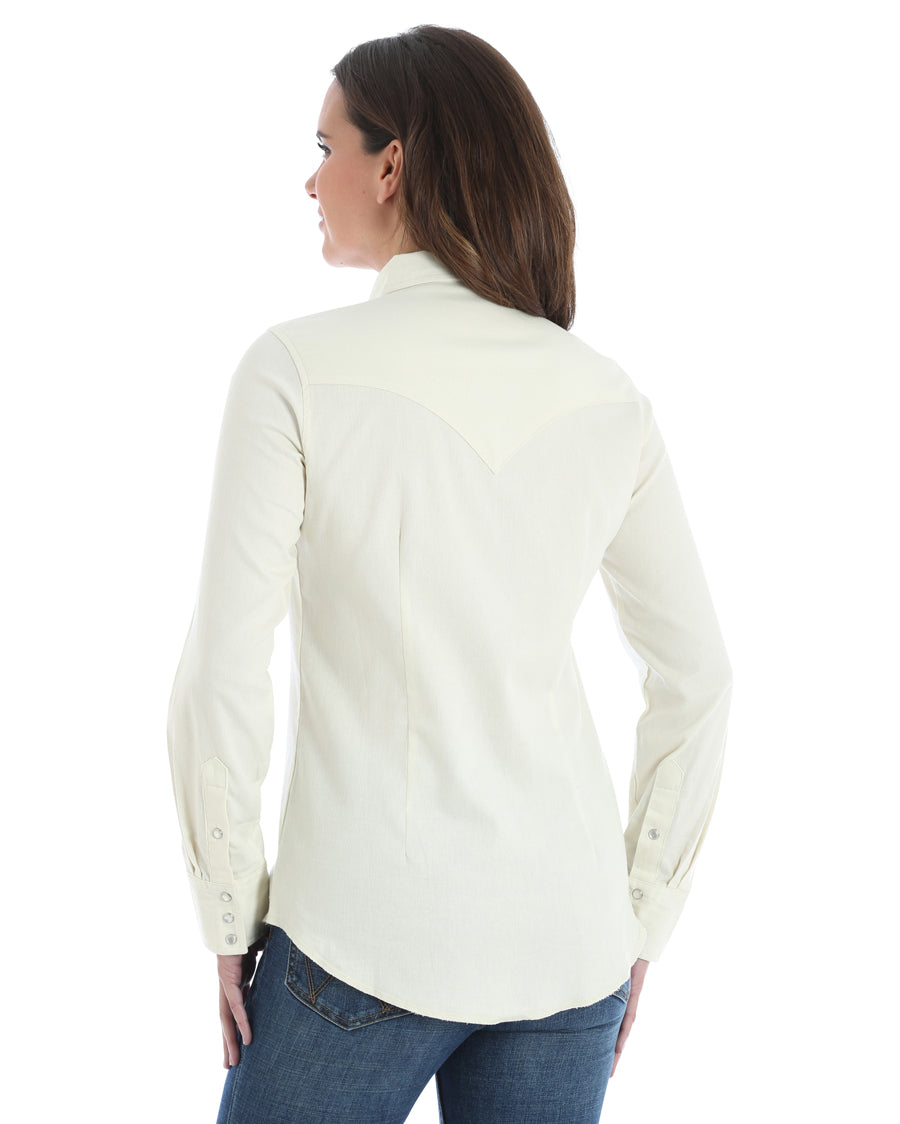 Women's Surged Hem Western Shirt