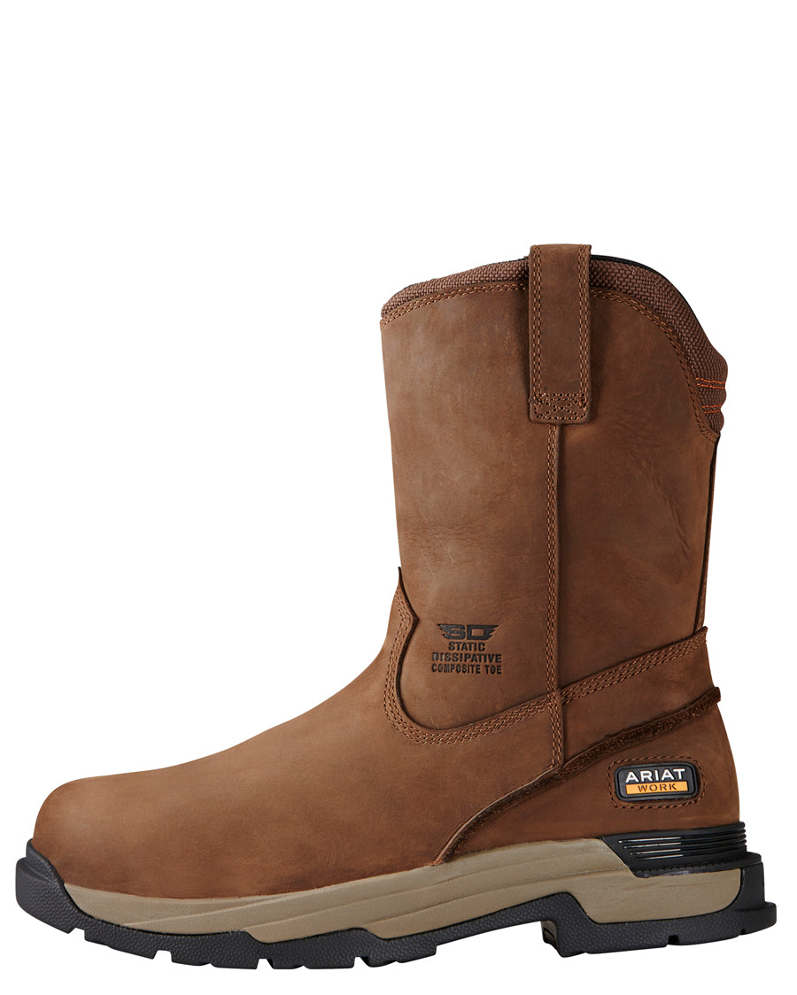 Mens Mastergrip Pull-On Boots