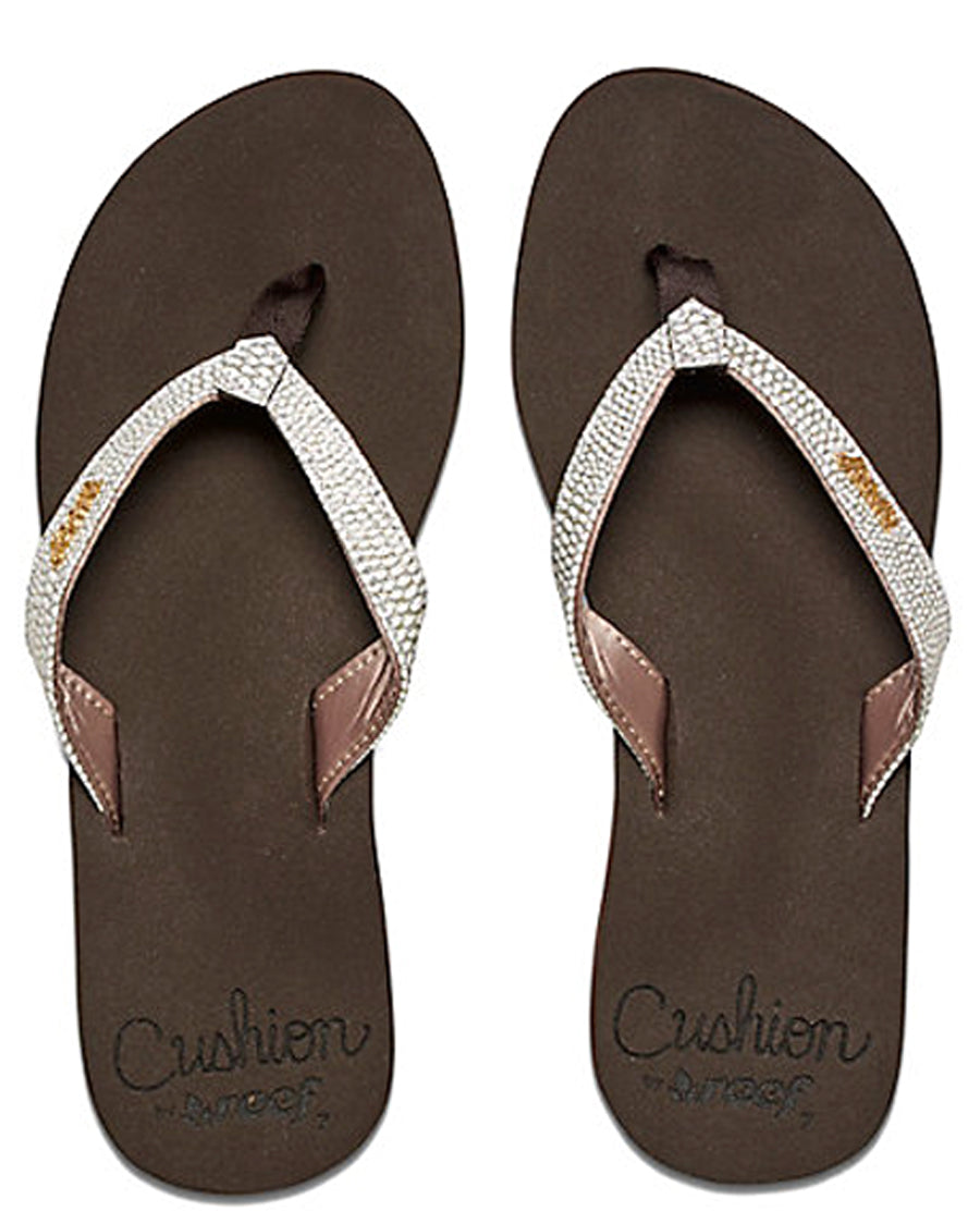 Womens Star Cushion Sassy Flip-Flops