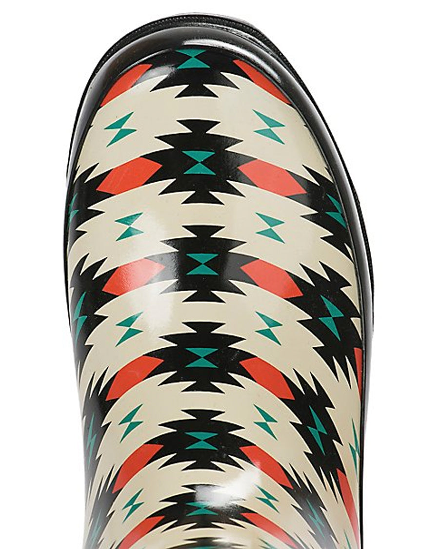 Womens Hattie Aztec Rain Boots