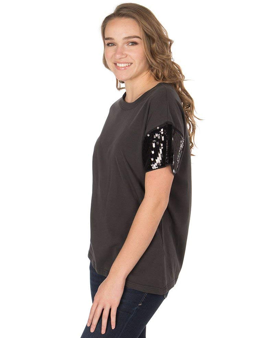 Women's Shimmer Tee Blouse