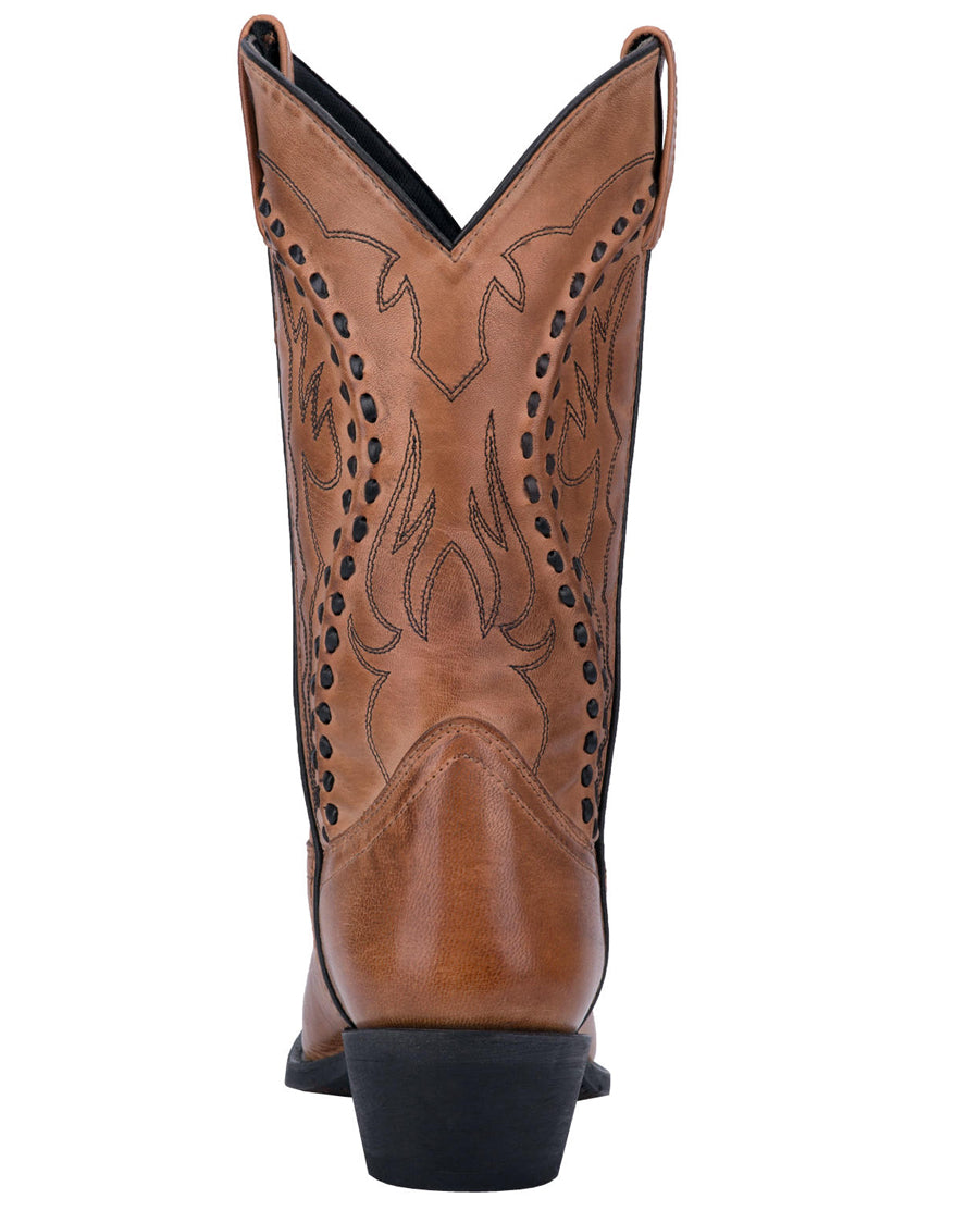 Mens Laramie Bucklace Boots - Tan