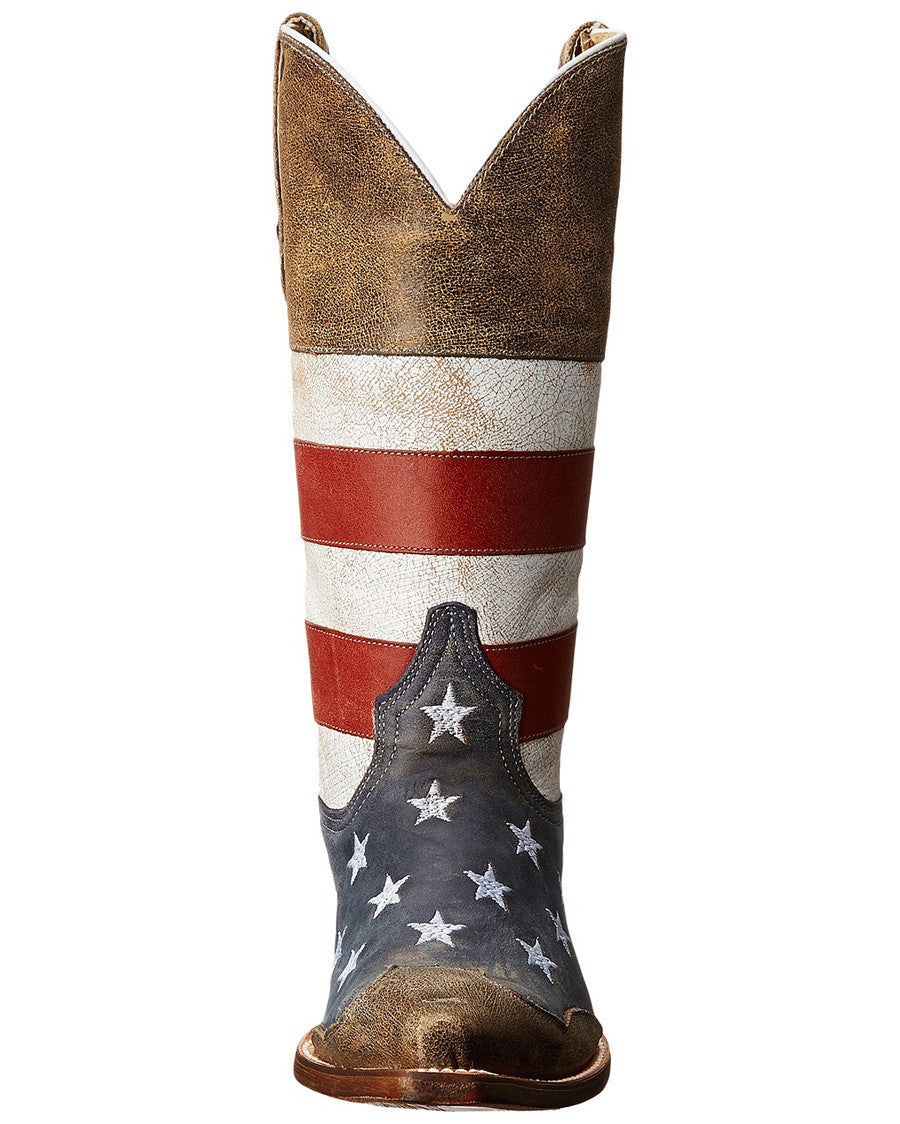 Mens American Flag Boots