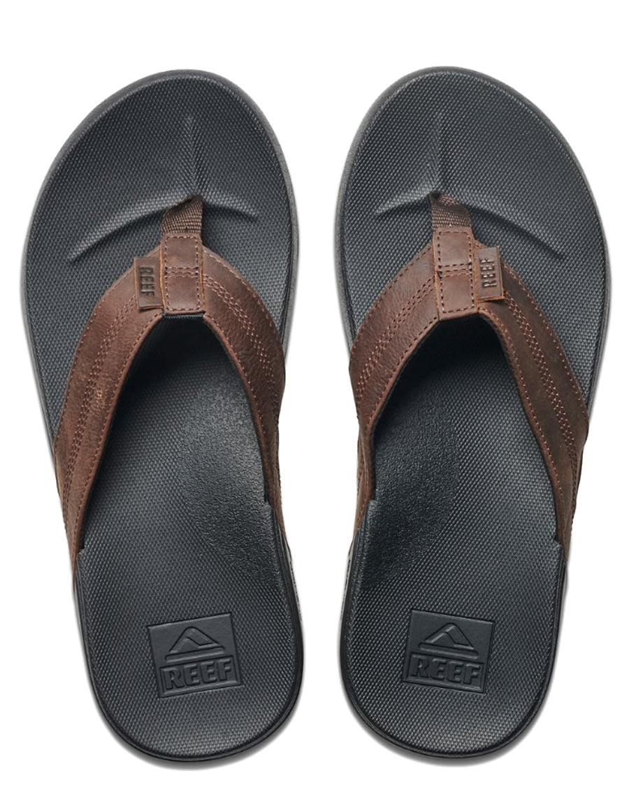 Mens Cushion Bounce Phantom Flip-Flops - Brown